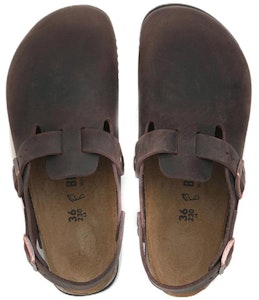 Birkenstock Sepatu Kulit Gesper 'Coklat Tua' 1013616 Shop Birkenstock Sepatu Kulit Gesper 'Coklat Tua' 1013616