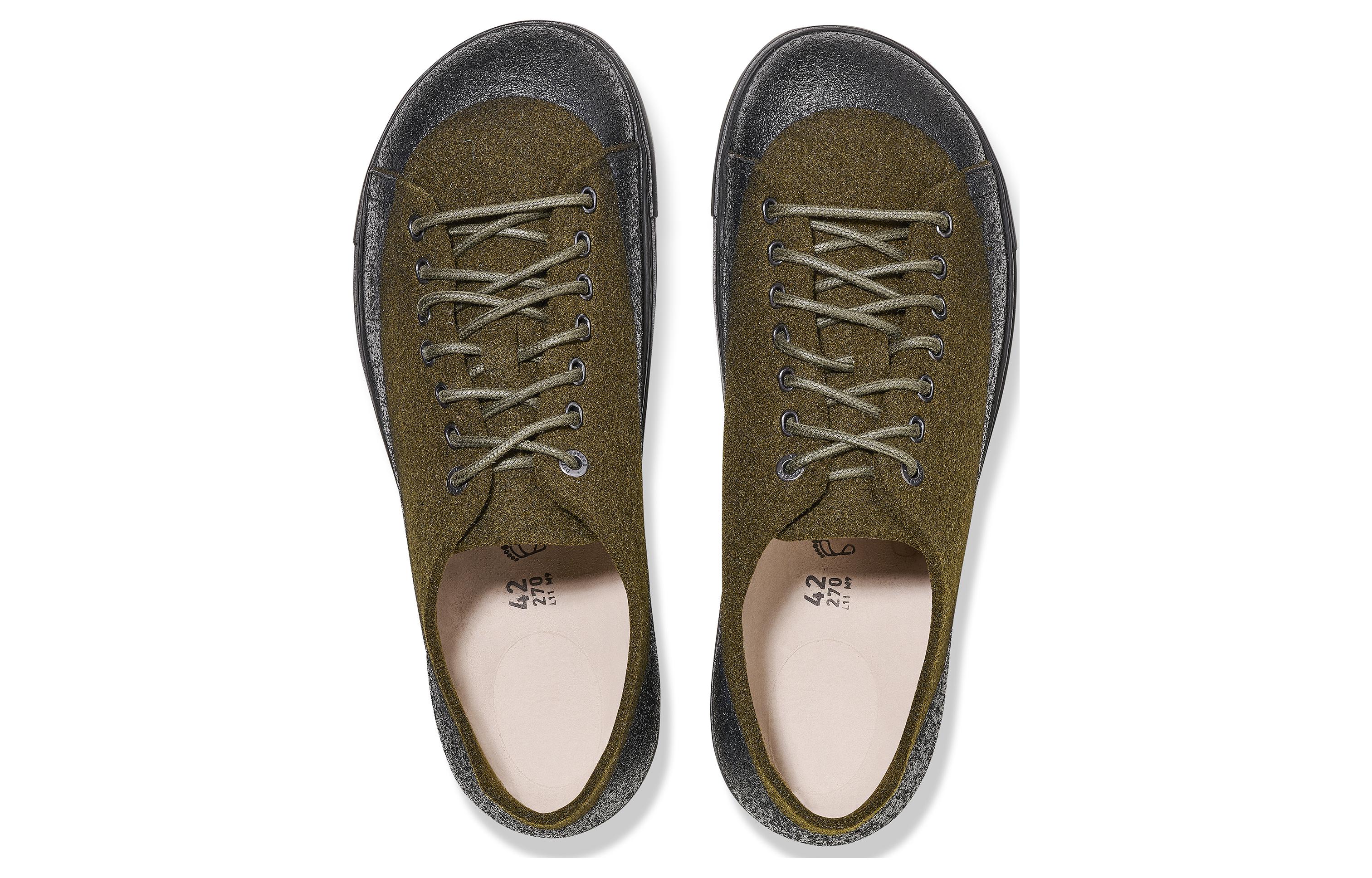 Birkenstock Leather Low-Top 'Tropical Green' 圖 4