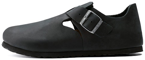 Birkenstock London Oiled Leather 'Black' 166541 Birkenstock London Oiled Leather 'Black' 166541