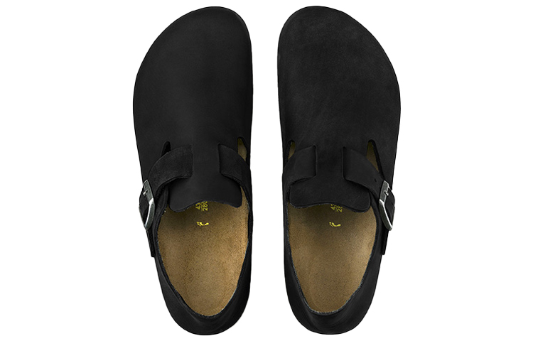 Purchase Birkenstock London Oiled Leather ''Zwart'' 166541