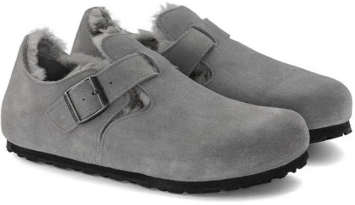 버켄스탁 런던 쉐어링 스웨이드 "회색" (Birkenstock London Shearling Suede "Grey") 1020581 Lookbook 버켄스탁 런던 쉐어링 스웨이드 "회색" (Birkenstock London Shearling Suede "Grey") 1020581