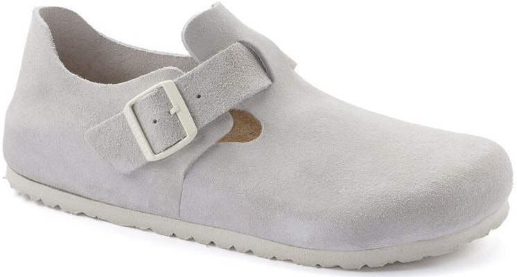 Birkenstock London Suede Leather 'Antique White' 1024573 Order Birkenstock London Suede Leather 'Antique White' 1024573