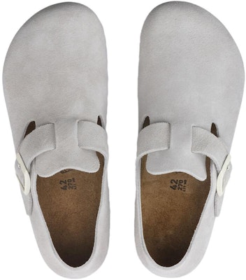 Birkenstock London Suede Leather 'Antique White' 1024573 Shop Birkenstock London Suede Leather 'Antique White' 1024573
