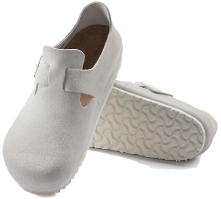 Birkenstock London Suede Leather 'Antique White' 1024573 Purchase Birkenstock London Suede Leather 'Antique White' 1024573