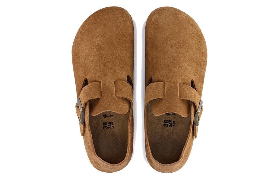 Birkenstock London Suede Leather 'Mink' 圖 4