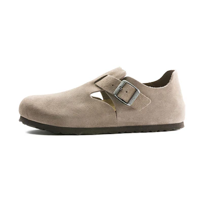 Birkenstock London Suede Leather 'Taupe'
