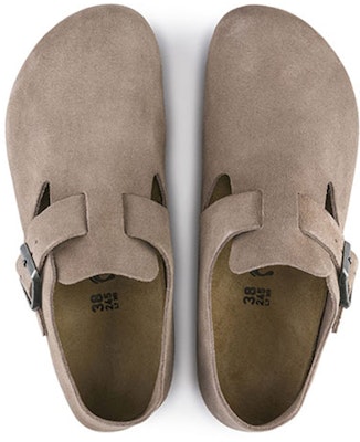 Birkenstock London Kulit Suede 'Taupe' 1010503 Shop Birkenstock London Kulit Suede 'Taupe' 1010503