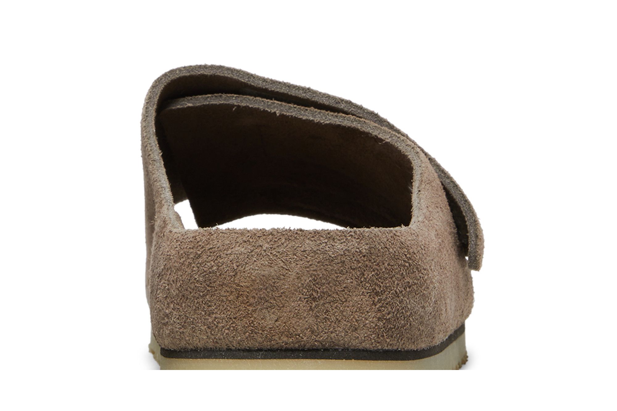 Cheap 僅供臺灣市場使用：
敬畏上帝 x Birkenstock 麂皮 舒適圓頭平底 時尚涼拖 男女同款 棕色