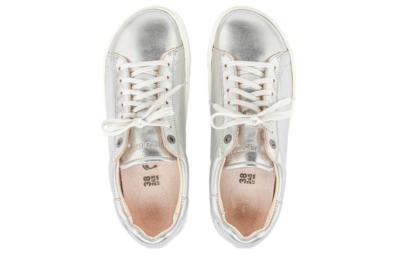 Birkenstock Low-Top Skate Shoe Narrow 'Silver Leather' 圖 2