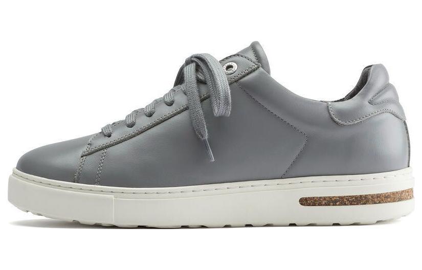 Birkenstock Low-Top Sneaker 'Comfort Round Toe Grey Leather' 1021333