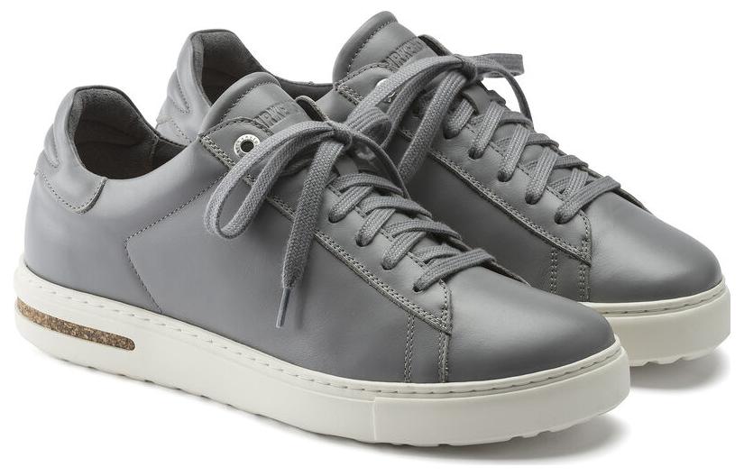 Lookbook Birkenstock Low-Top Sneaker 'Comfort Round Toe Grey Leather' 1021333