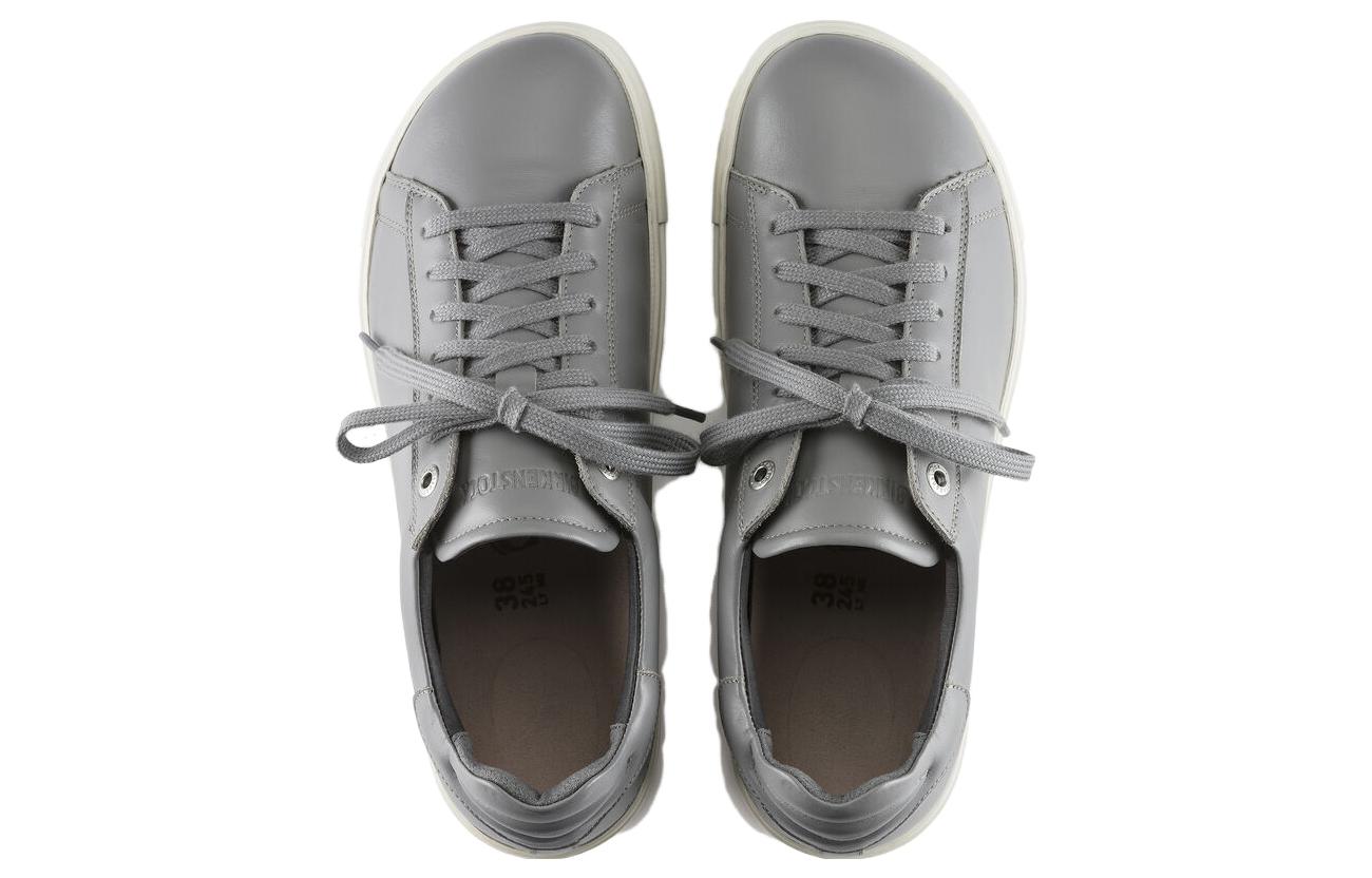 Shop Birkenstock Low-Top Sneaker 'Comfort Round Toe Grey Leather' 1021333