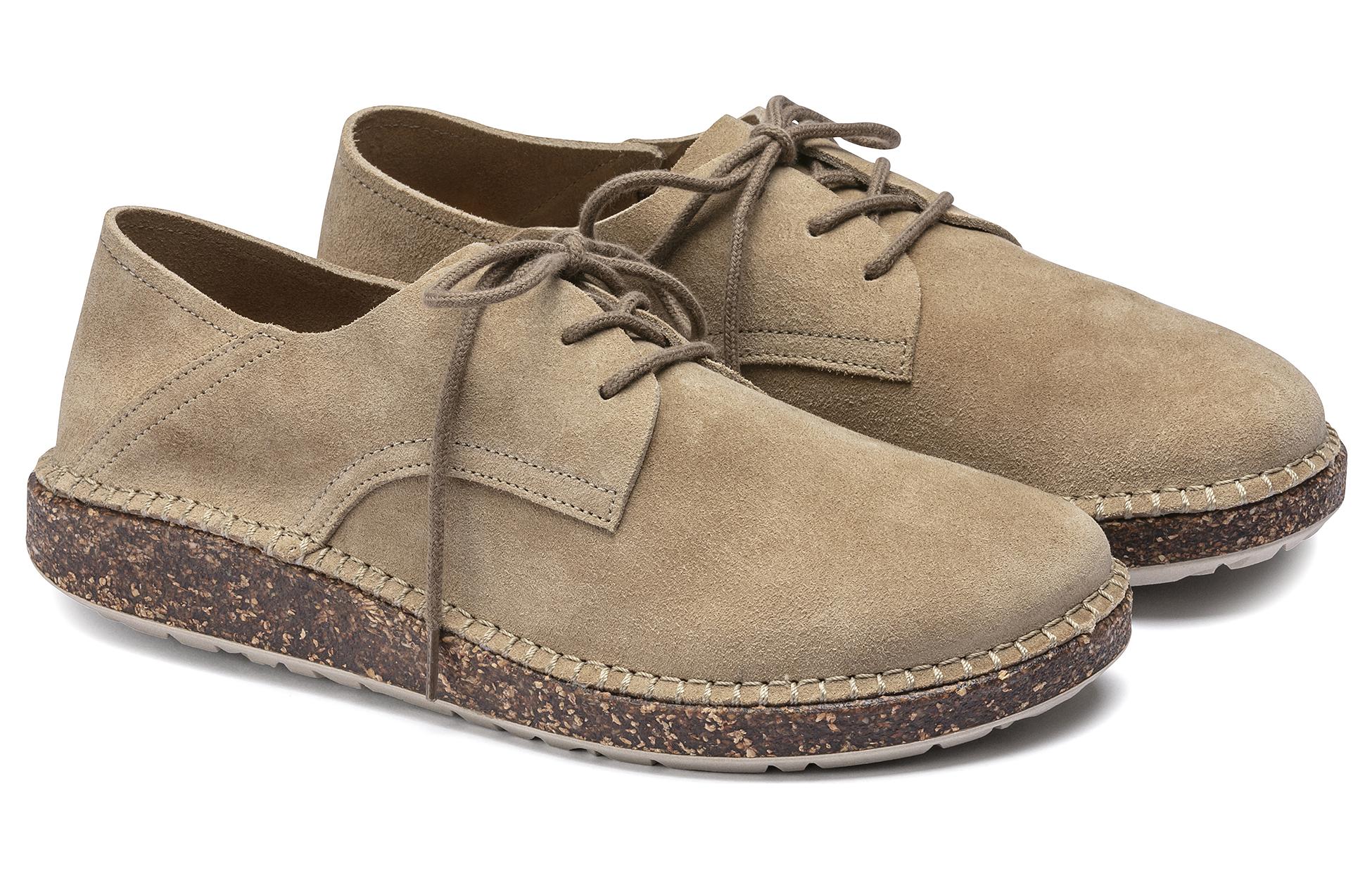 Shop ビルケンシュトック ローカットスニーカー ライトブラウン 細幅 1017813