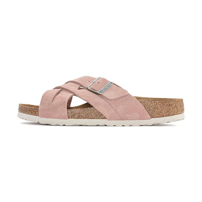 Birkenstock Lugano Narrow 'Soft Pink Suede'
