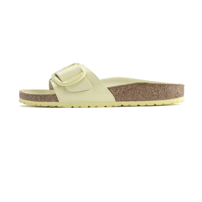 Birkenstock Madrid Big Buckle Narrow Fit Sandals 'Shine Popcor'