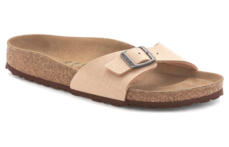 Birkenstock Madrid Birko-Flor White Narrow Fit 'Pink' 圖 2