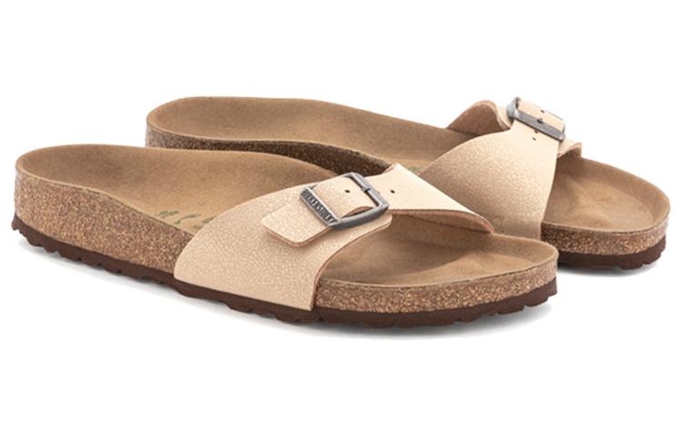Birkenstock Madrid Birko-Flor White Narrow Fit 'Pink' 圖 3