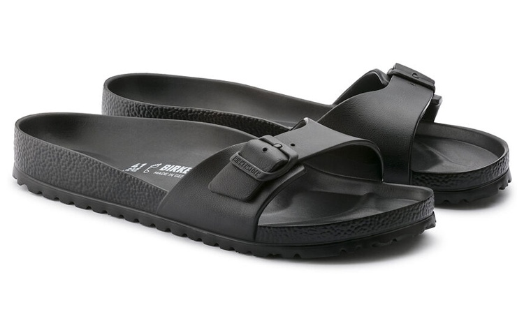 Birkenstock Madrid Essentials EVA Narrow Fit Sandals 'Black' 圖 3