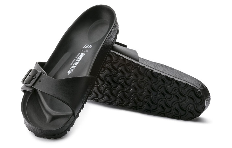 Birkenstock Madrid Essentials EVA Narrow Fit Sandals 'Black' 圖 4