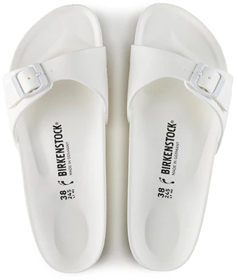 Birkenstock Madrid EVA Narrow Fit Sandals 'White' 128183 Purchase Birkenstock Madrid EVA Narrow Fit Sandals 'White' 128183