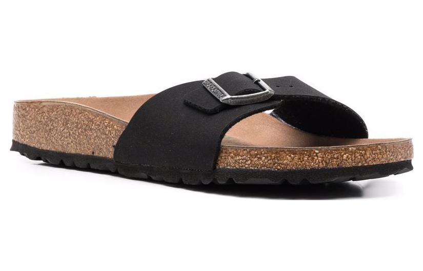 Order Birkenstock 马德里环保Birko-Flor窄版凉鞋“黑色” 1020060