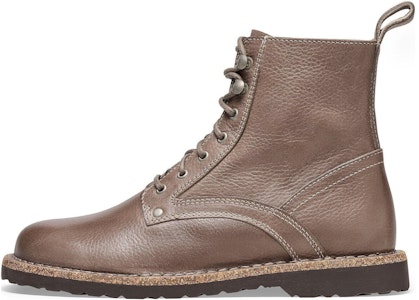 Birkenstock 皮革 英倫風復古圓頭百搭系帶 短中筒 馬丁靴 男女同款 灰褐色 常規版 Buy Birkenstock 皮革 英倫風復古圓頭百搭系帶 短中筒 馬丁靴 男女同款 灰褐色 常規版