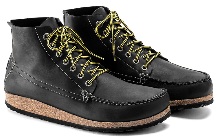 Shop Birkenstock Marton '油性休闲黑' 1017144