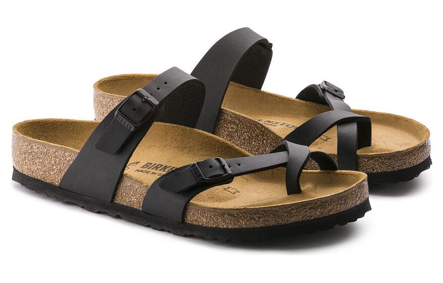 Shop Birkenstock Mayari Birko-Flor ''Zwart'' 0071791