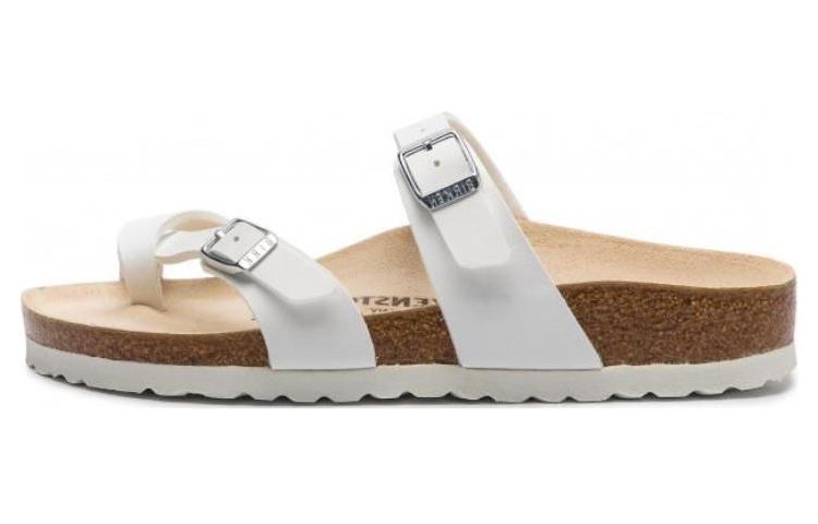 Birkenstock Mayari Birko-Flor Sandals &#x27;White&#x27; 0071053