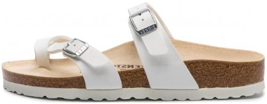 Birkenstock Mayari Birko-Flor Sandals 'White' 0071053 Buy Birkenstock Mayari Birko-Flor Sandals 'White' 0071053
