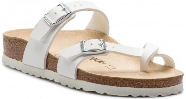 Birkenstock Mayari Birko-Flor Sandals 'White' 0071053 Order Birkenstock Mayari Birko-Flor Sandals 'White' 0071053
