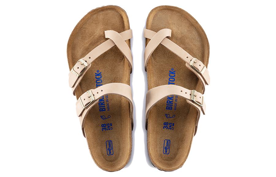 Shop ビルケンシュトック マヤリ ヌバック サンダル (サンドキャッスル) 1022223