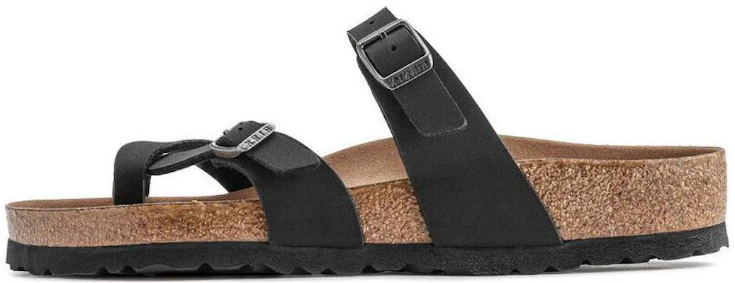 Birkenstock 真皮 柔軟舒適厚底 時尚拖鞋 男女同款 黑色 窄版 Buy Birkenstock 真皮 柔軟舒適厚底 時尚拖鞋 男女同款 黑色 窄版