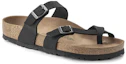 Order Birkenstock 真皮 柔軟舒適厚底 時尚拖鞋 男女同款 黑色 窄版