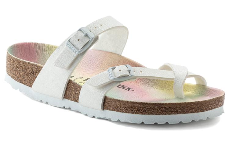 Birkenstock Mayari Vegan Birko-Flor Nubuck Sandals 'White' 圖 2