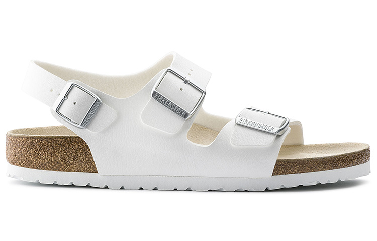 Birkenstock Milano 'Synthetic Leather White' 圖 2
