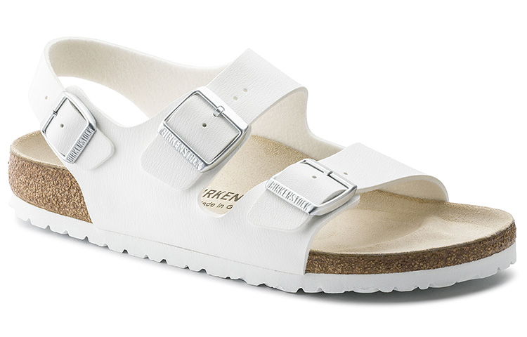 Birkenstock Milano 'Synthetic Leather White' 圖 3