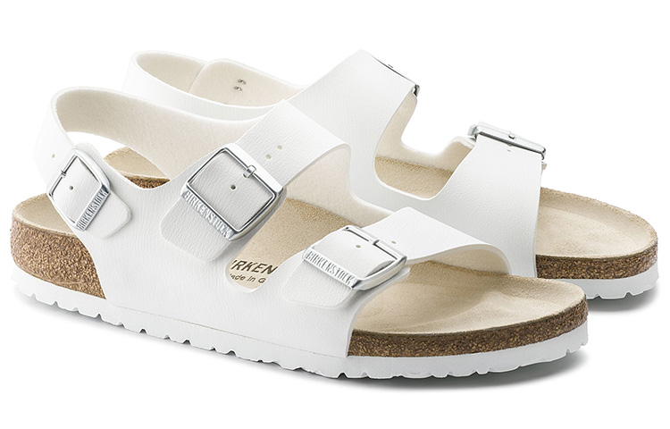 Birkenstock Milano 'Synthetic Leather White' 圖 4