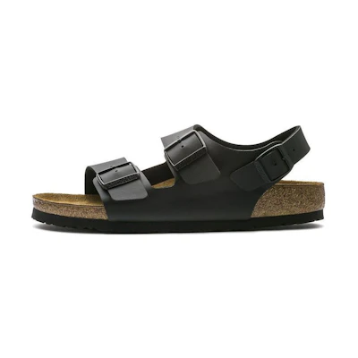 Birkenstock Milano Birko-Flor Narrow Fit 'Black'