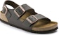 Birkenstock Milano Kulit Asli Narrow Fit 'Coklat Gelap' 0034103