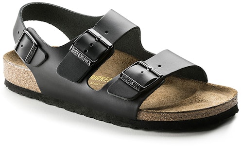 Sandal Unisex Birkenstock Seri Milano Kulit Sapi Hitam Versi Terbaru 34191 Lookbook Sandal Unisex Birkenstock Seri Milano Kulit Sapi Hitam Versi Terbaru 34191