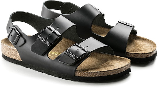 Sandal Unisex Birkenstock Seri Milano Kulit Sapi Hitam Versi Terbaru 34191 Shop Sandal Unisex Birkenstock Seri Milano Kulit Sapi Hitam Versi Terbaru 34191