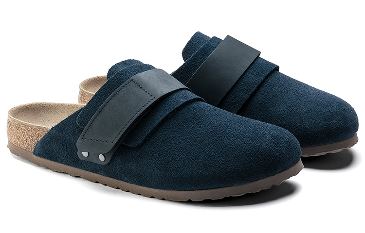 Birkenstock Nagoya Suede Leather 'Navy' 圖 4