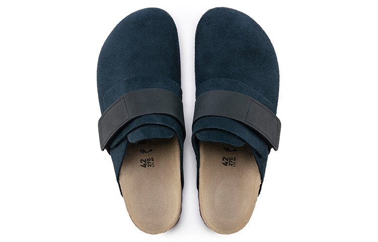 Birkenstock Nagoya Suede Leather 'Navy' 圖 5
