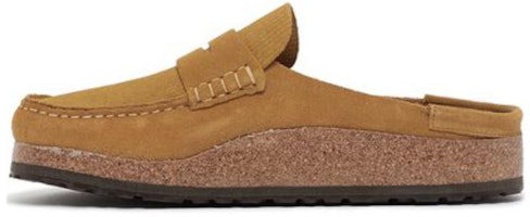 Birkenstock Naples Suede Leather 'Corduroy Cork Brown' 1025472 Birkenstock Naples Suede Leather 'Corduroy Cork Brown' 1025472