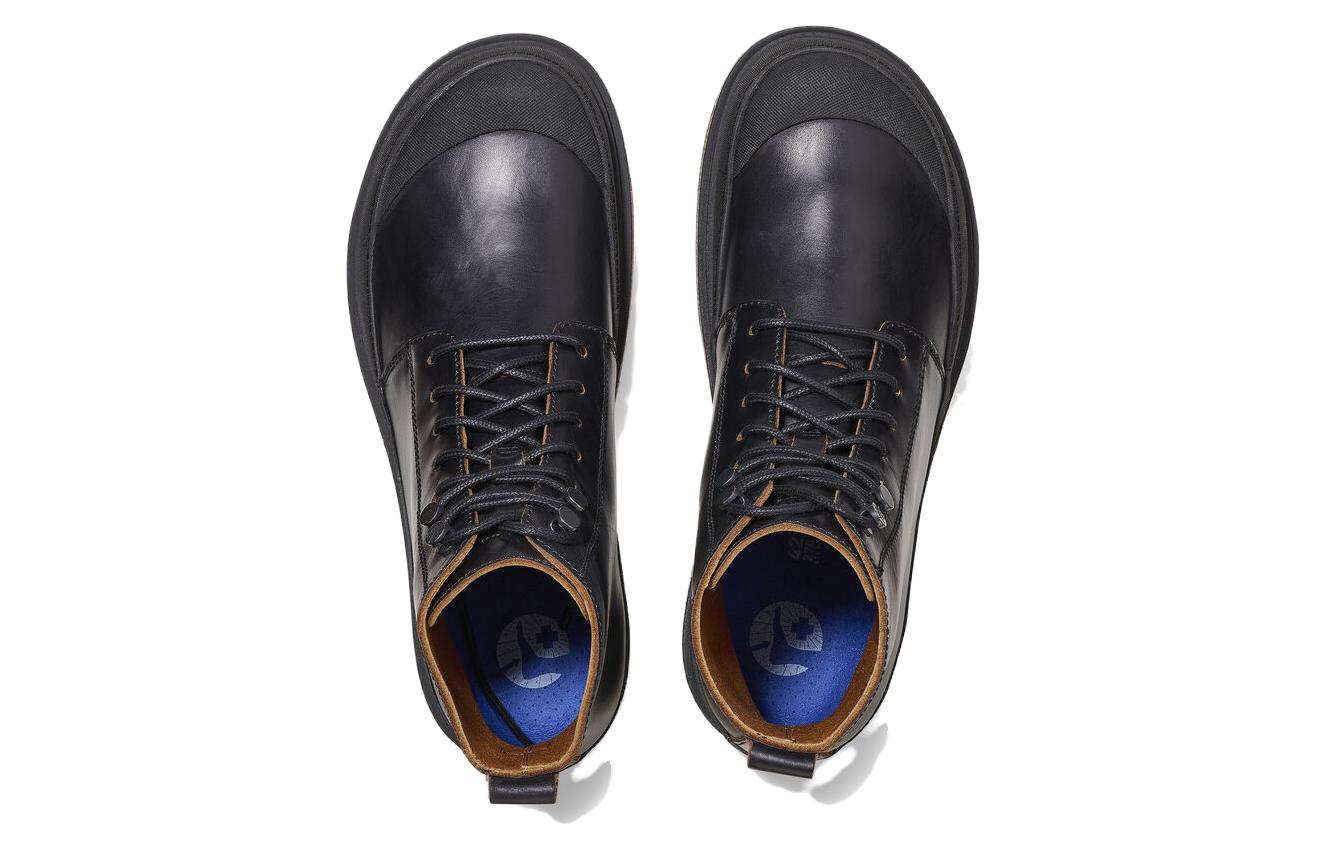 Shop Birkenstock Prescott Kulit Waxy 'Hitam' 1025166