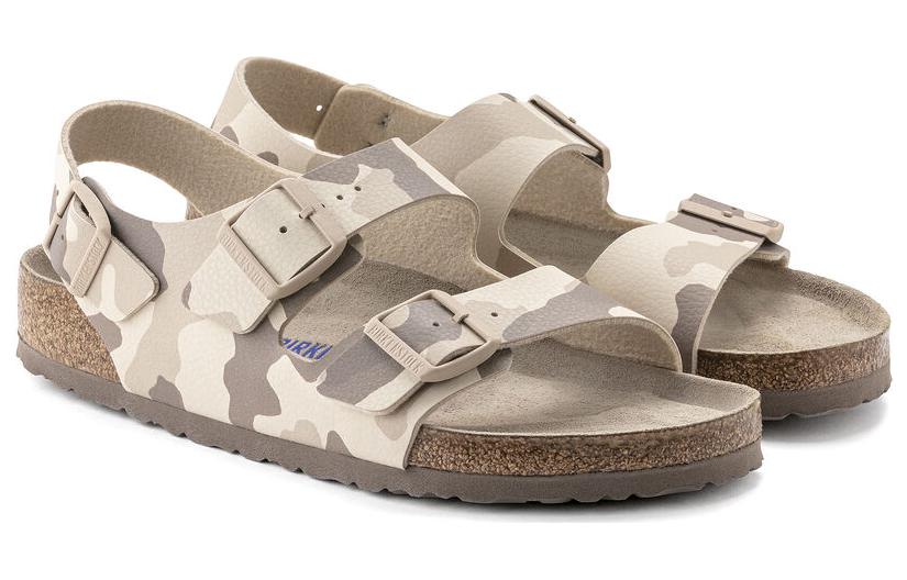 Birkenstock PU Narrow 'Camouflage Grey Buckle' 圖 3