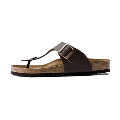 Birkenstock Ramses Birko-Flor Sandals 'Dark Brown'