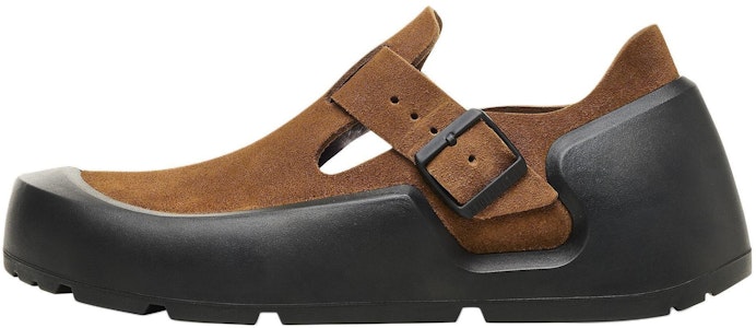 Birkenstock Low-Top Kulit Coklat dengan Gesper & Ujung Bulat 1027340 Buy Birkenstock Low-Top Kulit Coklat dengan Gesper & Ujung Bulat 1027340