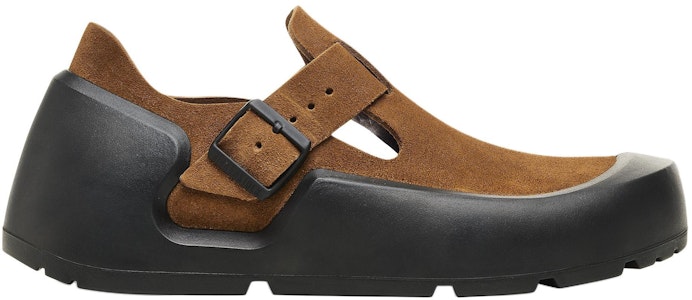 Birkenstock Low-Top Kulit Coklat dengan Gesper & Ujung Bulat 1027340 Order Birkenstock Low-Top Kulit Coklat dengan Gesper & Ujung Bulat 1027340